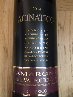 Temasmagning 2017 - Amarone della Valpolicella 2017