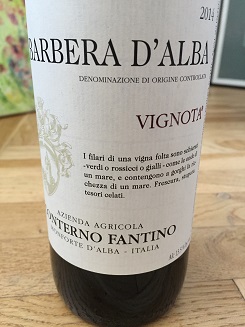 Barbera d'Alba/Barbera d'Asti - Temasmagning 2017