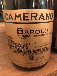 Barolo 2005 - Camerano
