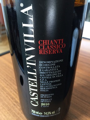 Chianti Classico Riserva - Temasmagning 2017