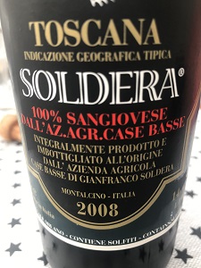 Rosso Toscana 2008, Soldera